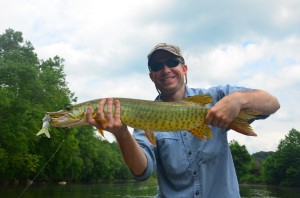 James River Musky Fly Fishing with Matt Miles